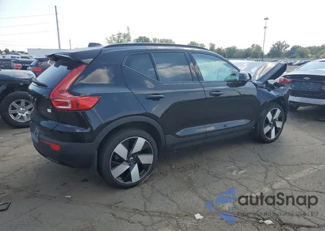 2024 Volvo Xc40 Recharge Ultimate z USA, uszkodzony, nr VIN YV4ER3XM8R2252325